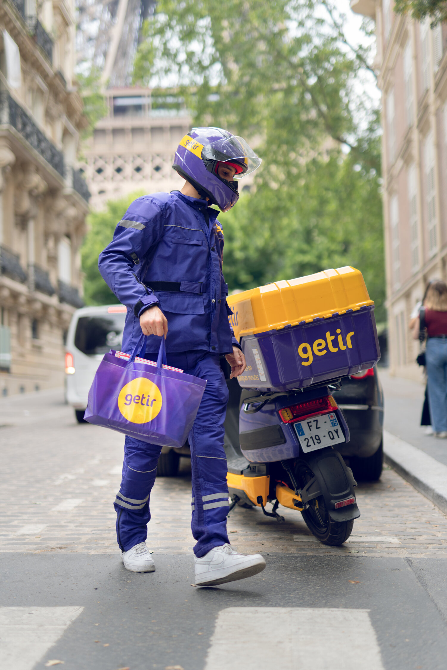 Getir promet une livraison en quelques dizaines de minutes. - © Getir