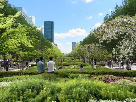 Vue Arc de Triomphe - Après - © MDP - Paris La Défense
