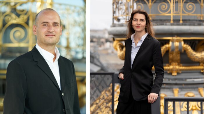 Jean Gasnier, DG Marketing et Communication et Nouveaux Business et Maud Barrionuevo, DG de l’Offre. - © D.B