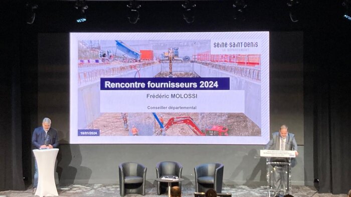Le conseil départemental de Seine-Saint-Denis continue de se rapprocher des opérateurs économiques
