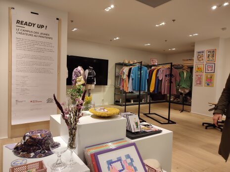 Ready Up! propose des pièces uniques de jeunes créateurs. - © Républik Retail