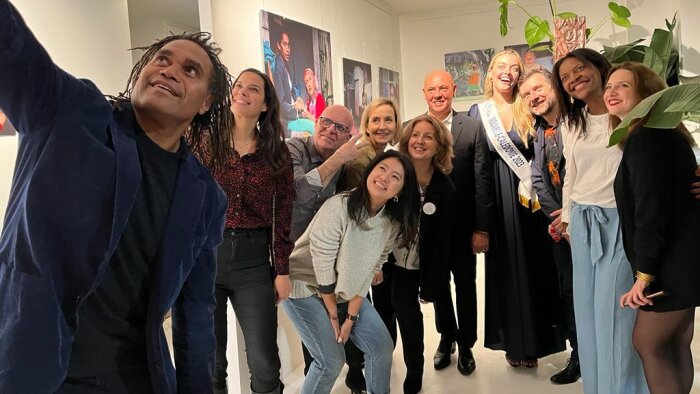 Christian Karembeu, invité d’honneur d’Un bivouac dans la ville consacré à la Nouvelle-Calédonie - © Nomade Aventure