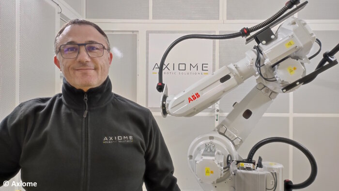 Grégory Charrier est CTO d’Axiome Robotic Solutions. - © Axiome Robotic Solutions