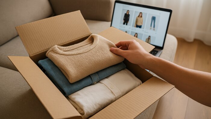 8 % des Français achètent exclusivement de la mode sur Internet. - © D.R.