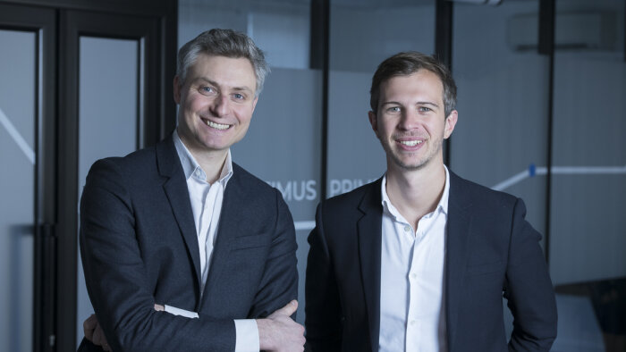 Pierre Khoury & Lucien Besse, cofondateurs de Shippeo - © Thomas Deron