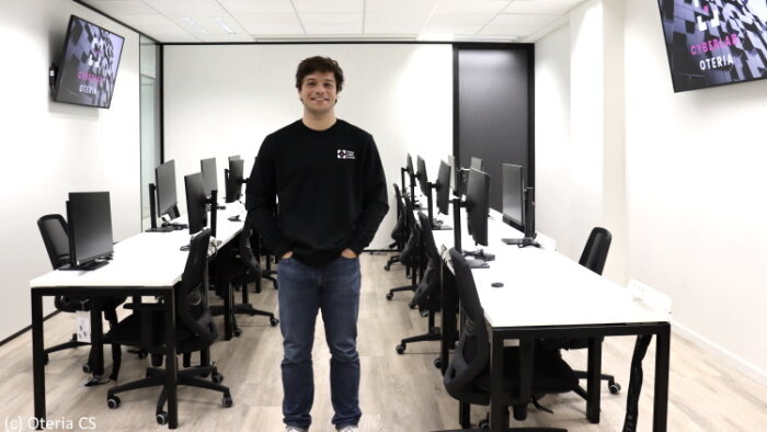 Romain Burel est le directeur et co-fondateur d’Oteria Cyberschool. - © Oteria CS