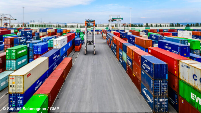 Le Havre est le principal port à conteneurs en France. - © Samuel Salamagnon / GMP
