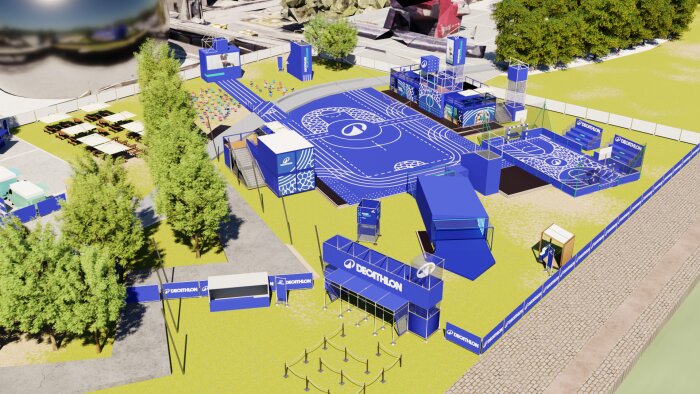 Preview du Decathlon Playground - © Decathlon