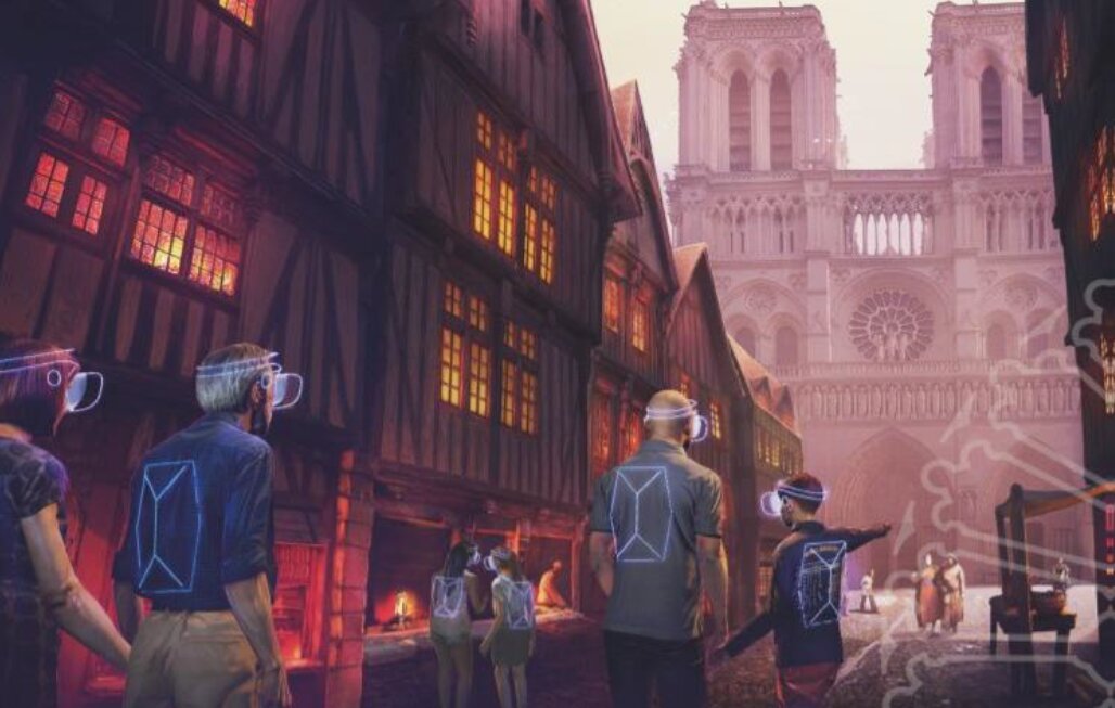 Éternelle Notre-Dame, une expérience immersive en réalité virtuelle à l’Espace Grand Arche à La Défense - © amaclio