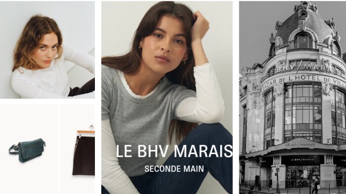 Les Galeries Lafayette et le BHV investissent dans la seconde main. - © D.R.