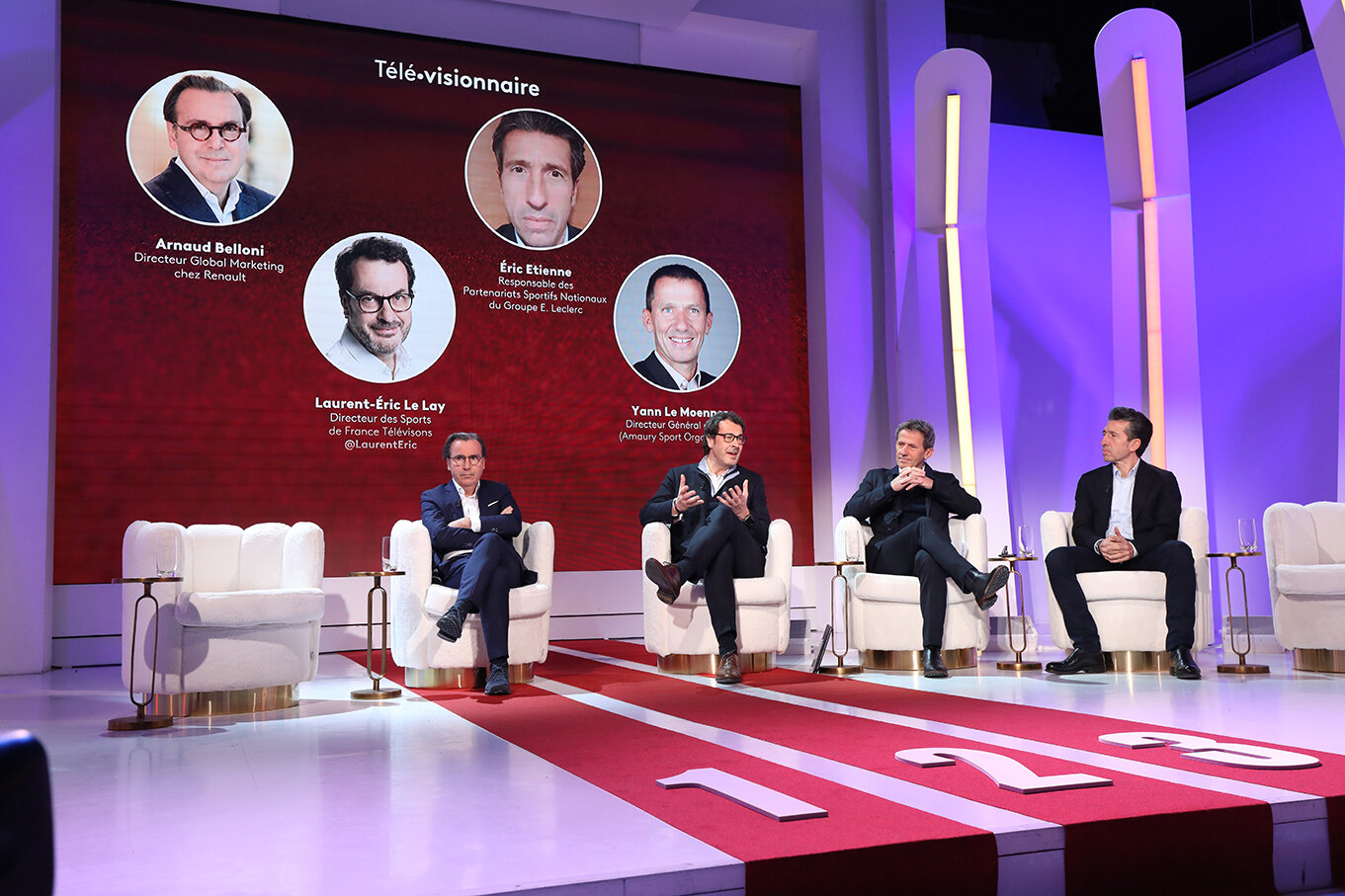 Le sport, terrain d’innovation a fait l’objet d’une table ronde  - © Éric Legouhy