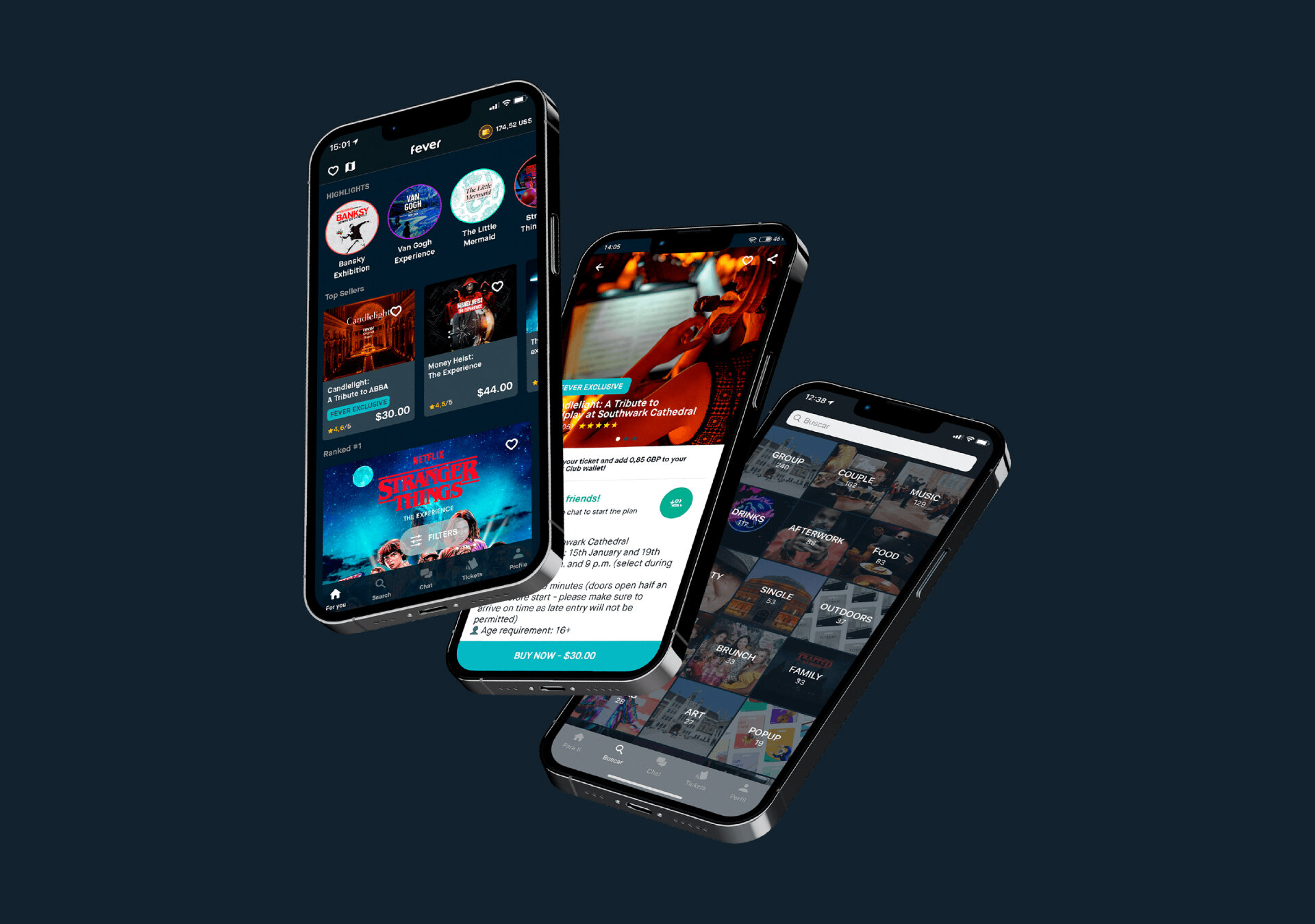L’appli Fever, première brique d’un écosystème 360° - © Fever