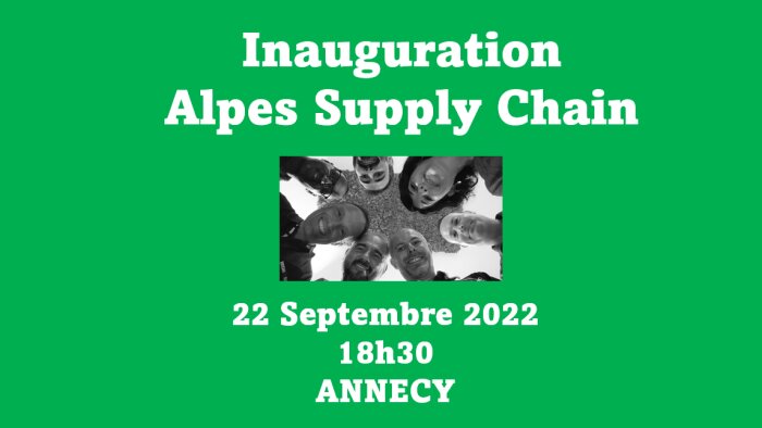 Alpes Supply Chain présente sa feuille de route le 22 septembre