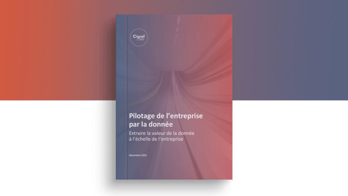 « Pilotage de l’entreprise par la donnée » est publié par le Cigref. - © Cigref