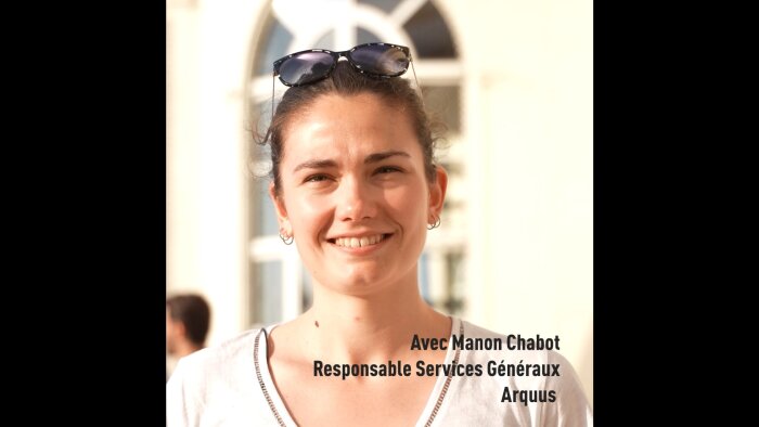 Manon Chabot, responsable services généraux d’Arquus. - © Républik Workplace