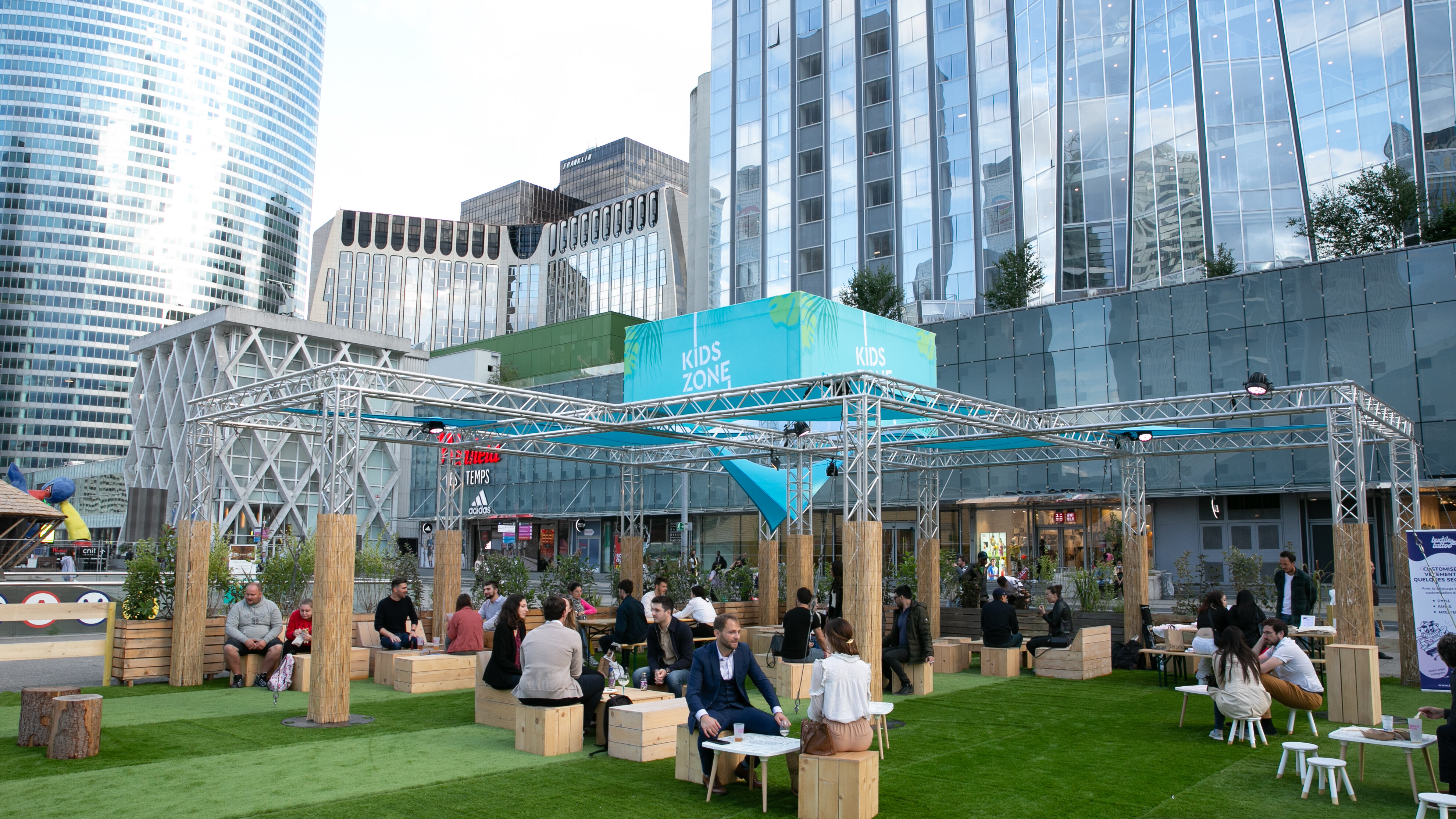 Garden Parvis, un événement d'attractivité pour Paris La Défense ...