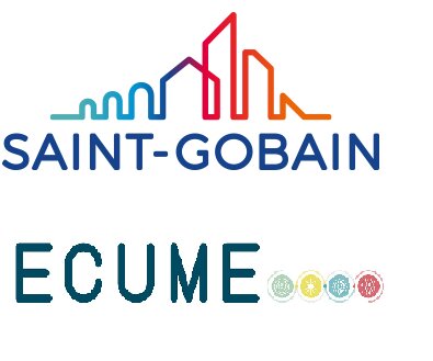 Logos Saint-Gobain & Ecume - © D.R.