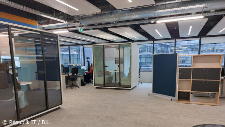 Nouveaux locaux de la Direction du Numérique des Ministères Sociaux - © Républik IT / B.L.