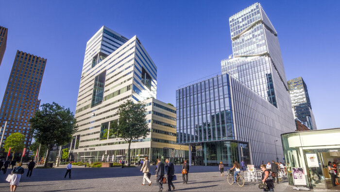 Le quartier Zuidas a été conçu à l’initiative conjointe de la ville d’Amsterdam et du gouvernement. - © Getty Images