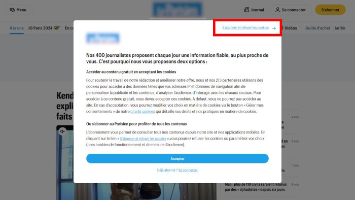 La stratégie « consentir ou payer » est-elle vraiment conforme au RGPD ? - © D.R.