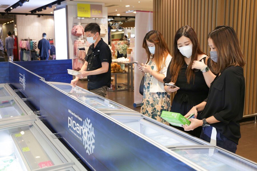 Un magasin Picard à Hong-Kong. - © Picard