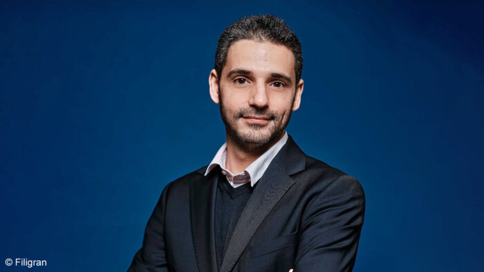 Samuel Hassine est CEO et co-fondateur de Filigran. - © Filigran
