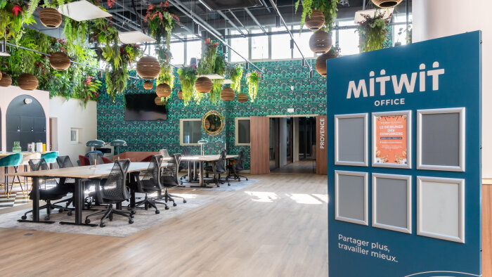 La Poste Immobilier lance Mitwit, fusion de ses marques de coworking Multiburo et Startway. - © AFRAHAM PHOTOGRAPHY