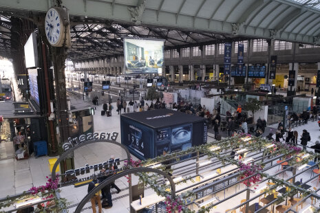 Opération événementielle insolite pour promouvoir la sortie de 1984 sur Audible - © Olivier Vigerie - Universal