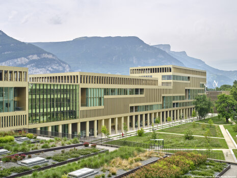 Espaces extérieurs campus IntenCity - © Groupe-6 Architectes
