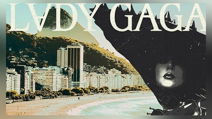Affiche du concert Lady Gaga no Rio - © D.R.