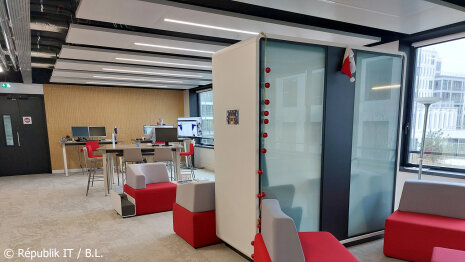 Nouveaux locaux de la Direction du Numérique des Ministères Sociaux - © Républik IT / B.L.