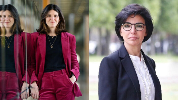 De gauche à droite : Clara Chappaz et Rachida Dati. - © D.R.