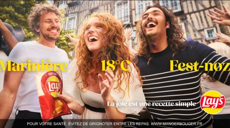 Une campagne déclinée localement - © Lay's