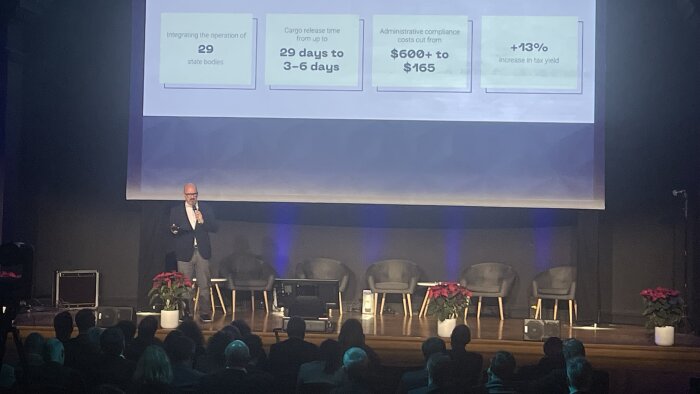 Igor Jakomin, CEO adjoint de CargoX. - © Republik