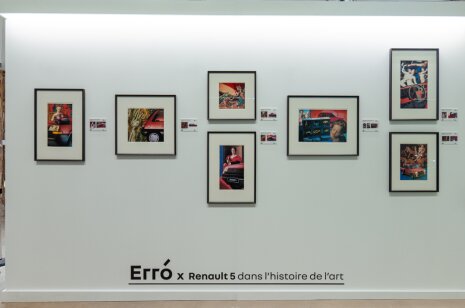 Exposition "Erro" organisée au popup Maison 5 cet été sur les Champs Elysées - © Clément Choulot