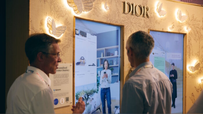 Dior fait appel à Kahoona pour traquer les vrais clients dans le flux des internautes. - © LVMH