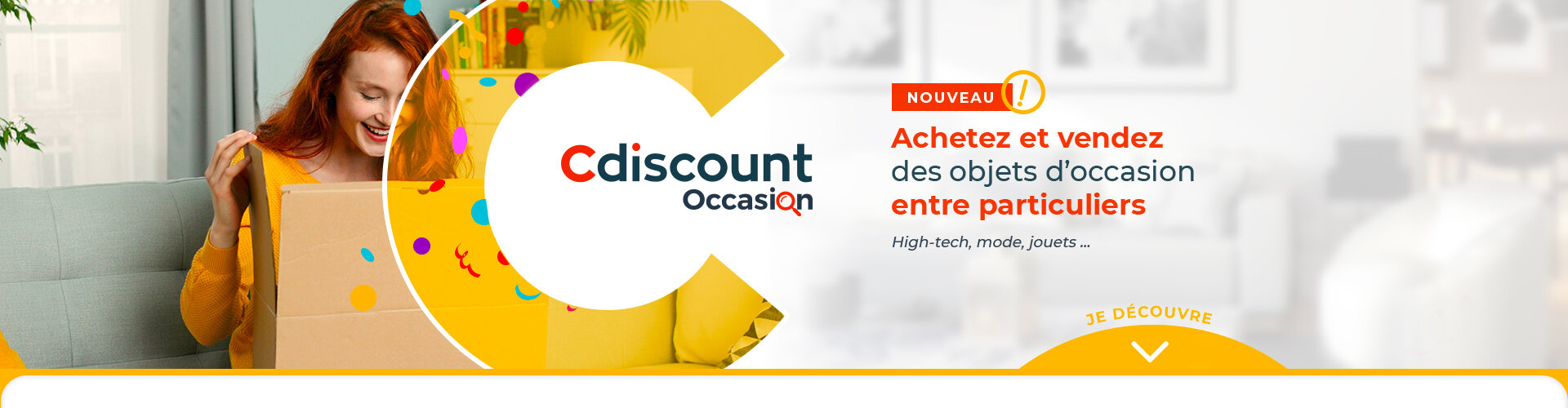 Cdiscount a créé plus de 17 000 comptes d’utilisateurs en décembre. - © Cdiscount