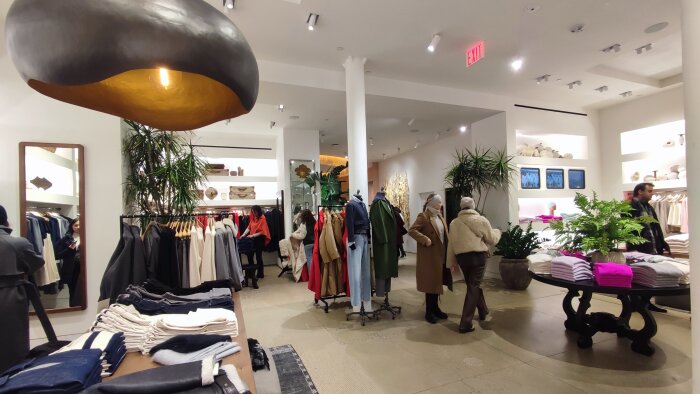 Banana Republic a repensé son concept sous forme d’appartement. - © Républik Retail / C.Chenevoy