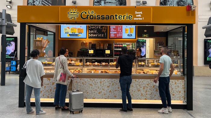Nouvelle identité visuelle pour la Croissanterie du groupe Delineo. - © D.R.