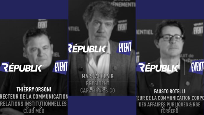 Thierry Orsoni (Club Med), Marc Auclair (Carambar & Co), Fausto Rotelli (Ferrero) - © D.R.