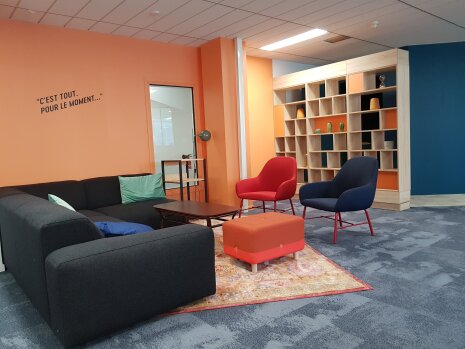 Espaces alternatifs dans les bureaux de TF1 - © D.R.