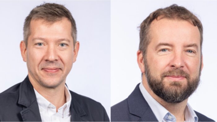 Renaud Bouet, DRH Groupe d’ID Logistics et Alexandre Druel, DRH France - © D.R.