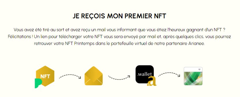 Printemps a travaillé avec Arianee pour son wallet. - © Printemps