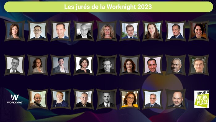 Le jury de l’édition 2023 de la Worknight, organisée par Républik Workplace. - © Républik Workplace