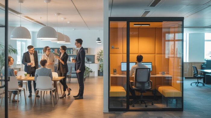 Bureaux : Le lien social reste central, mais les salariés revendiquent le droit à l’intimité