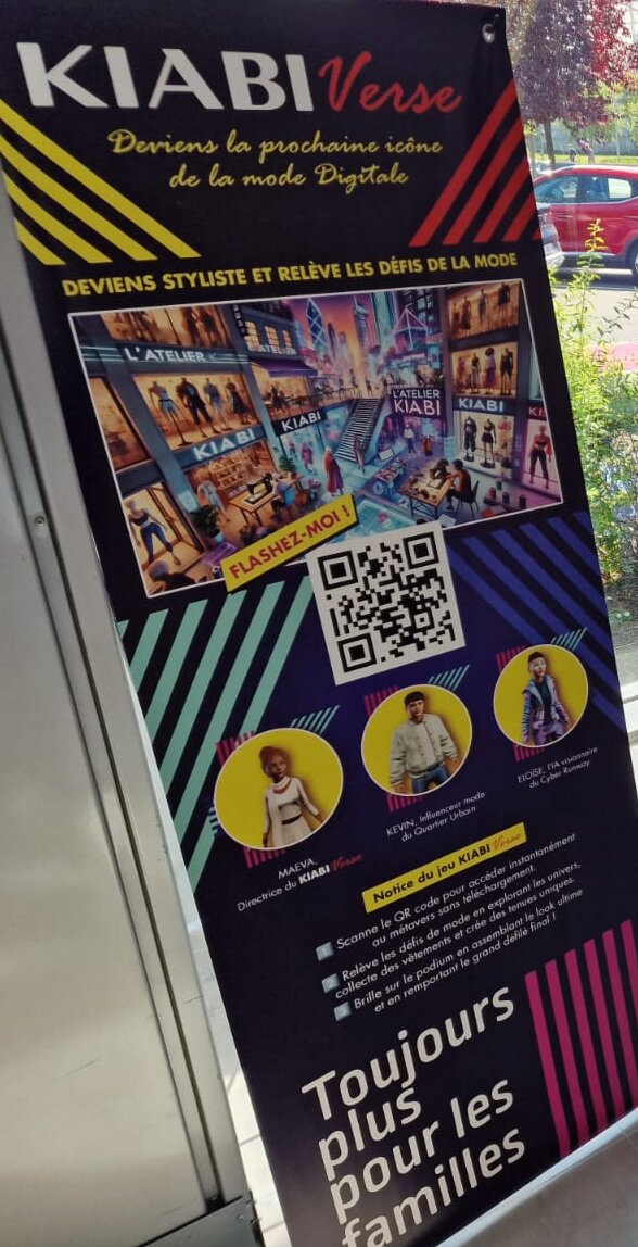 Kiabiverse, un jeu autour des collections de Kiabi. - © Républik Retail / CC