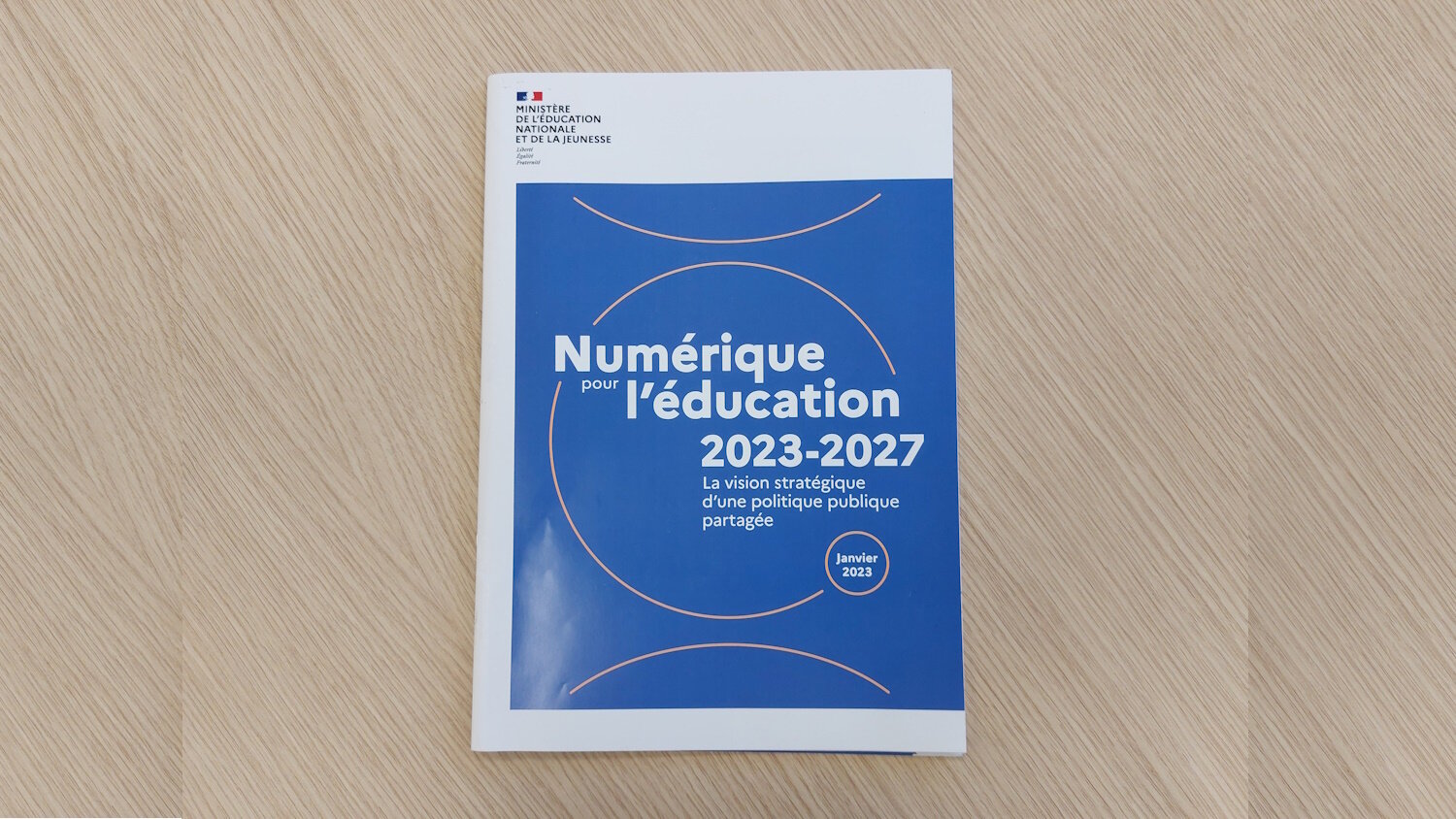 « Numérique pour l’éducation 2023-2027 » a été publié en janvier 2023. - © D.R.
