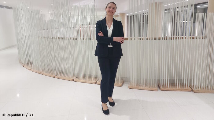 Stéphanie Schaer est la directrice interministérielle du numérique. - © Républik IT / B.L.
