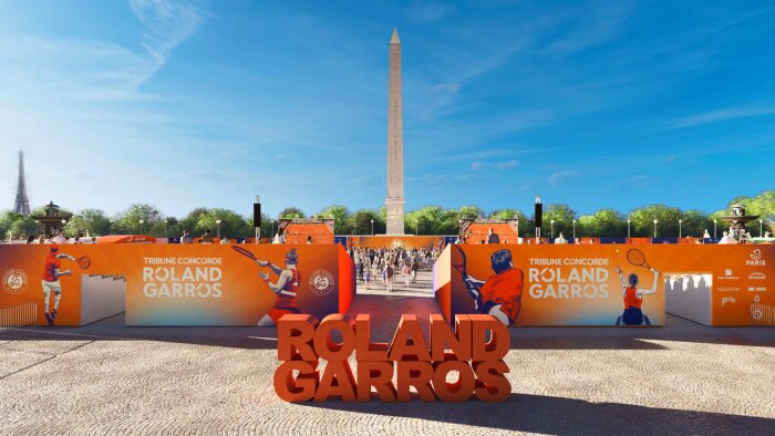 Roland Garros investit la place de la Concorde pour renforcer l’ADN parisien du tournoi