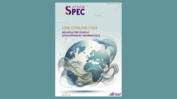 « NoCode LowCode - Nouvelle ère pour le développement informatique » est diffusé par l’AFNOR. - © AFNOR